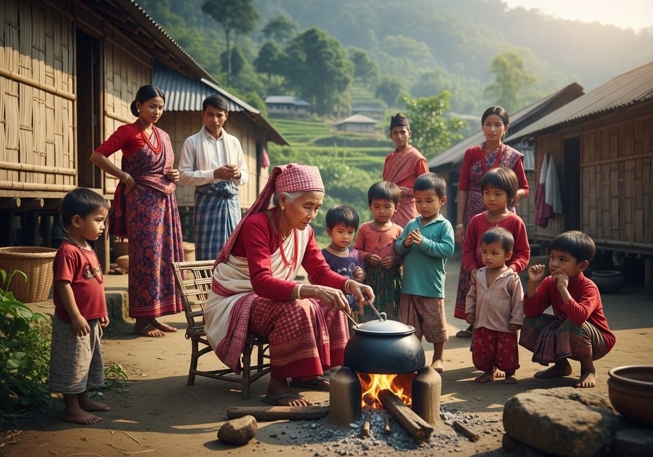 bangladeshi people: Chakma with their traditional dress