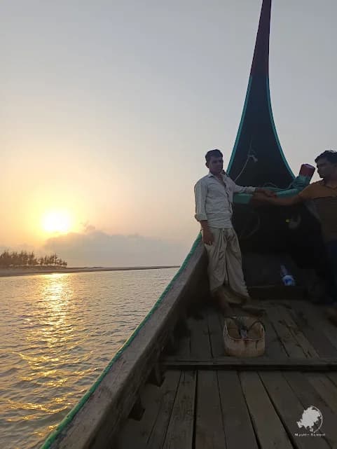 **Sunset boat ride in Cox’s Bazar**