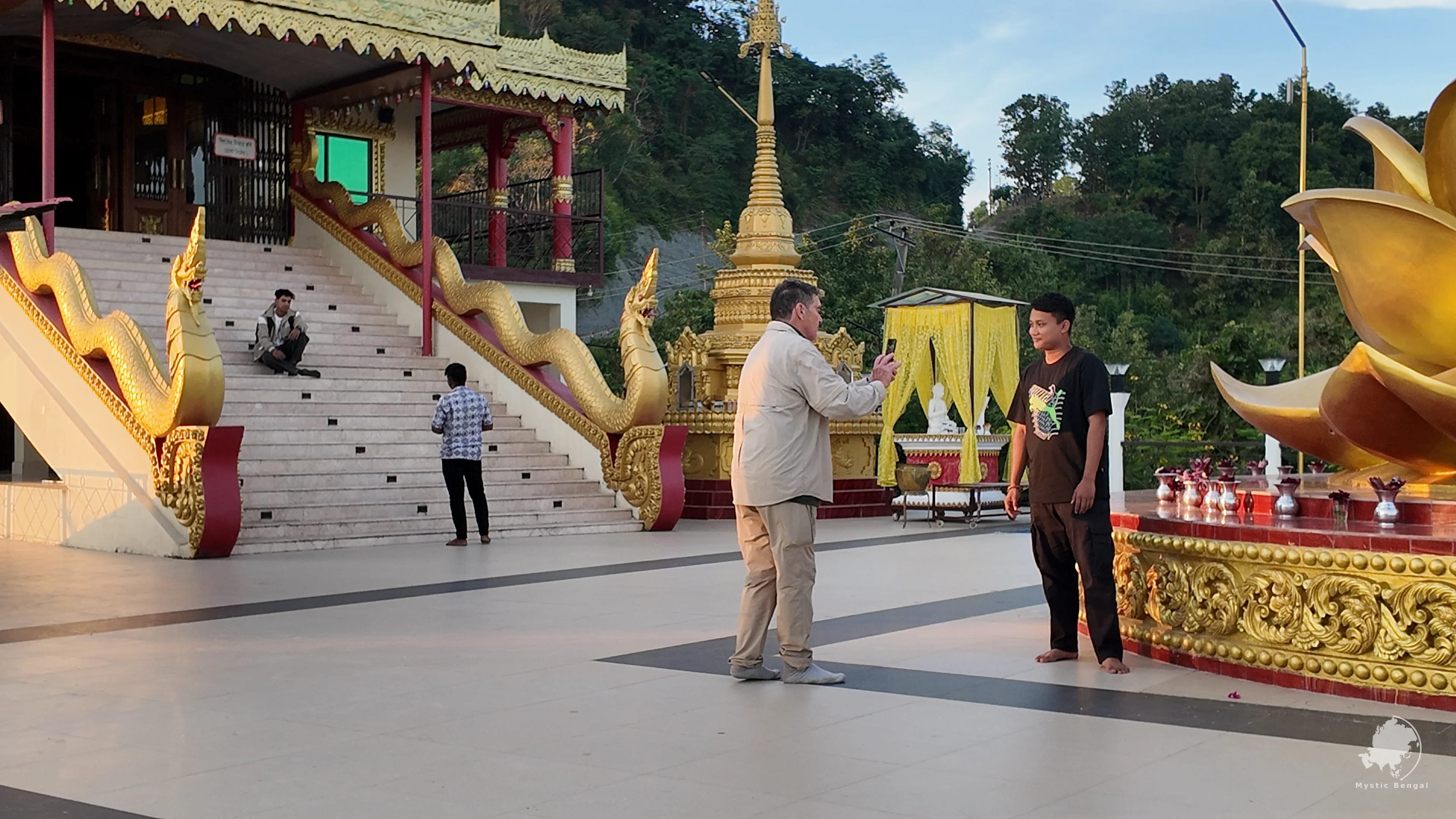 Golden temple bandarban tour
