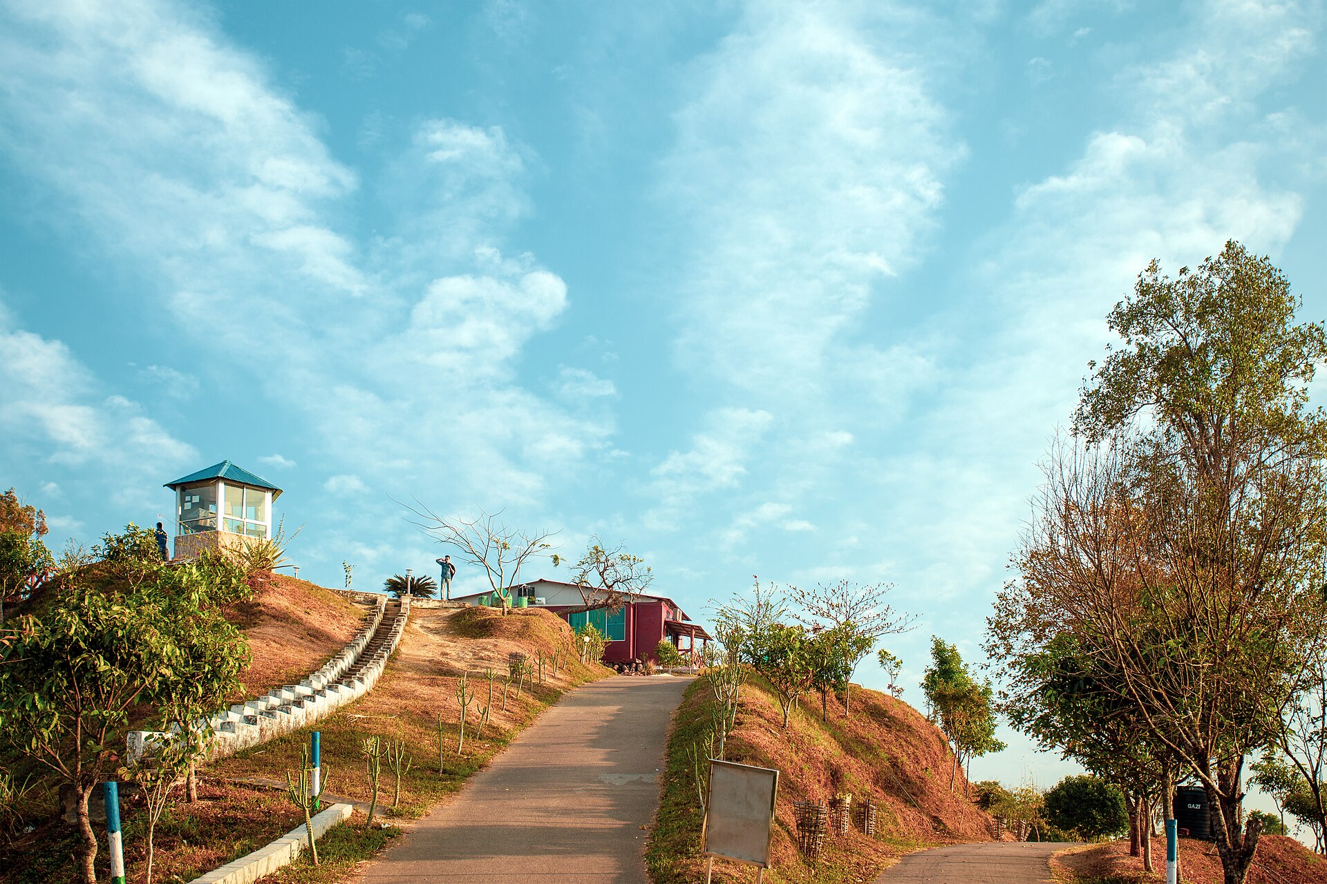 Hill scenery in Bandarban district